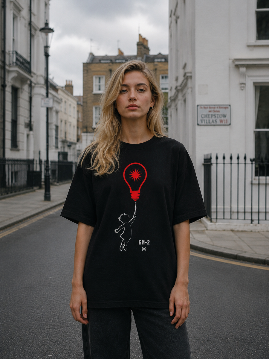 Bi-2 Journey Around The Sun Balloon T-Shirt