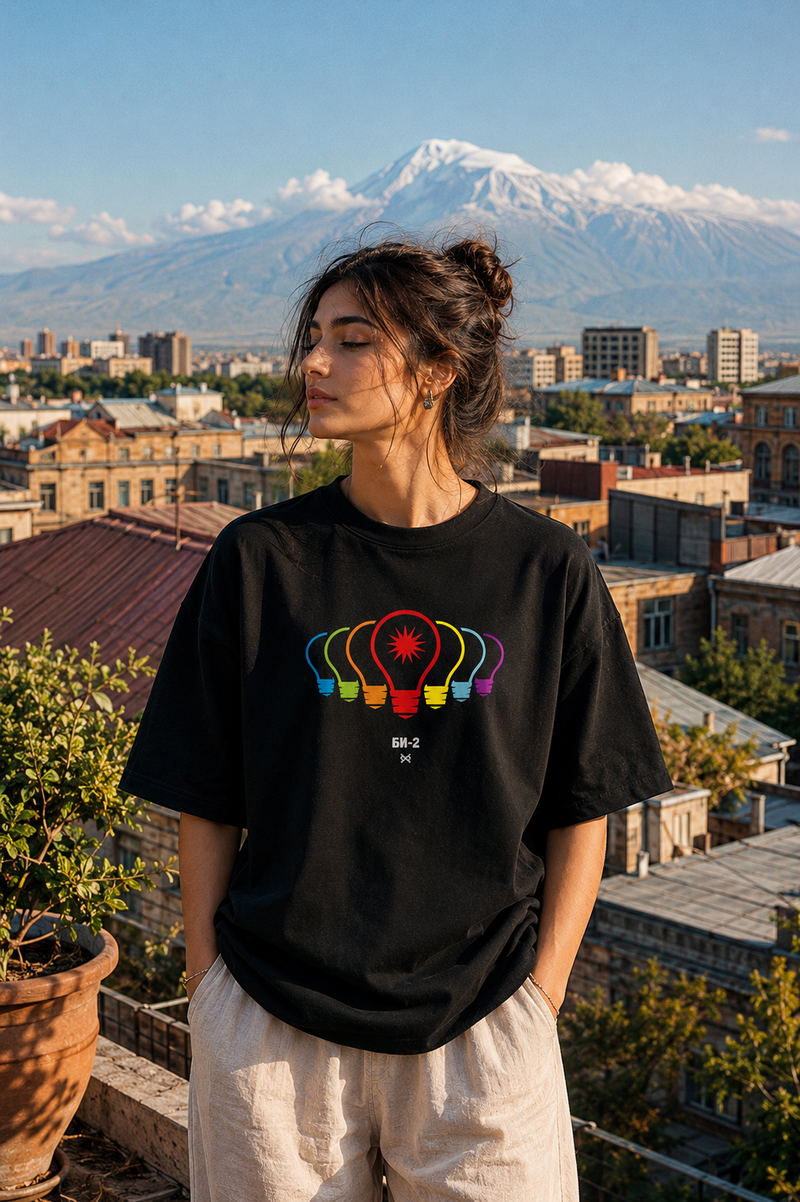 Bi-2 Journey Around The Sun Lightbulbs T-Shirt