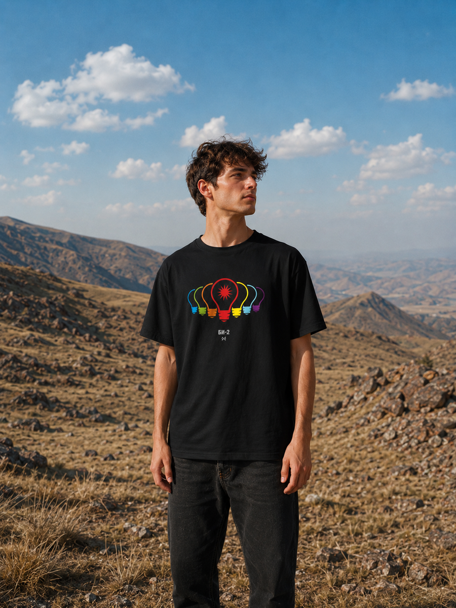 Bi-2 Journey Around The Sun Lightbulbs T-Shirt