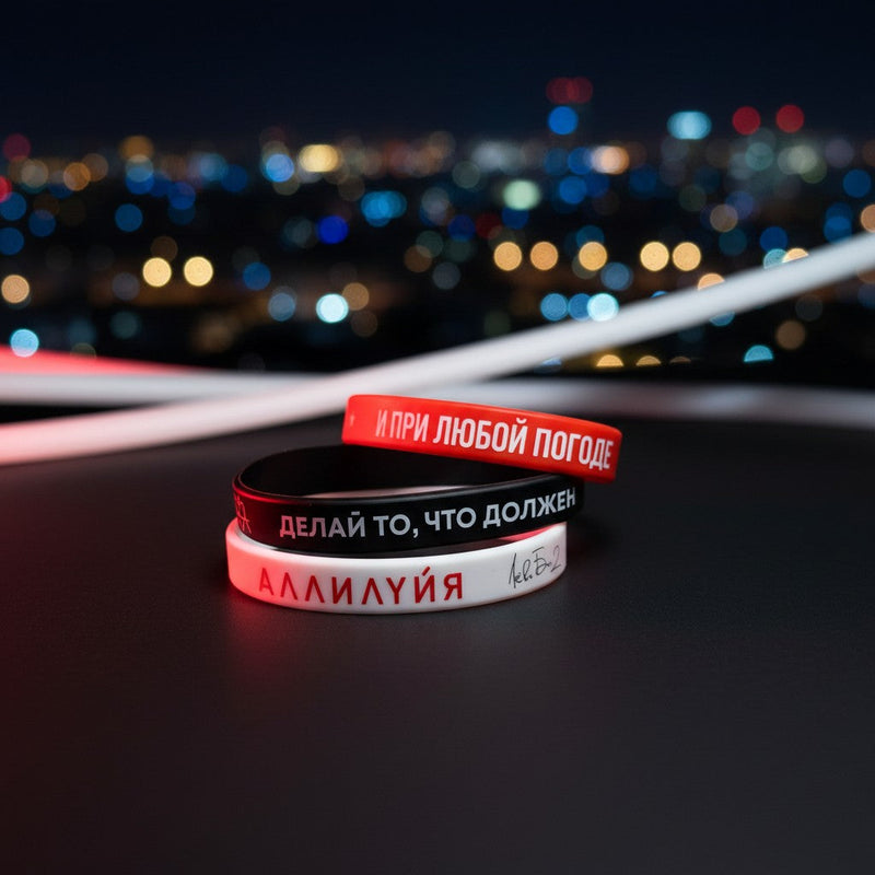 Bi-2 Official Bracelet Set – Hallelujah Album Collection | Set of 3
