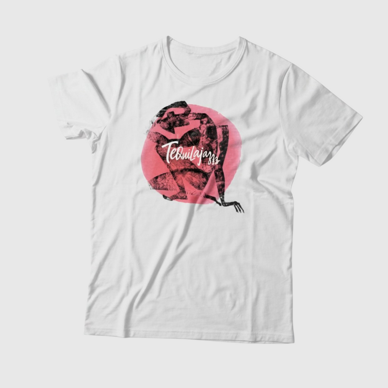Tequilajazzz Pink Circle T-Shirt
